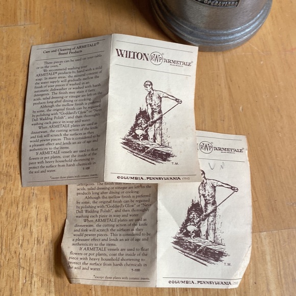 Wilton RWP mug silver tone in great condition - Picture 8 of 11